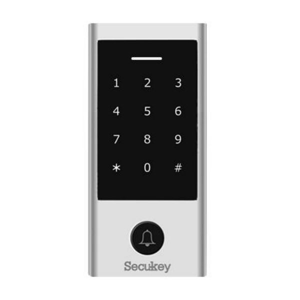 Imagen de Panel Táctil Con Timbre, Secukey Tuya Rect H1-btem