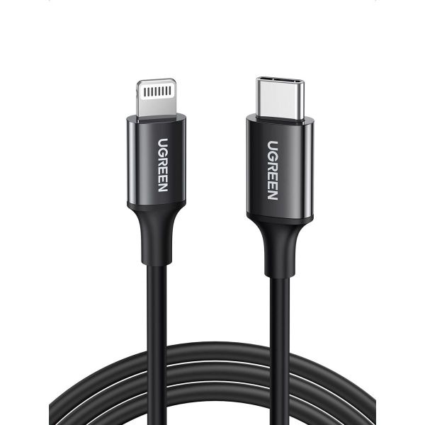 Imagen de Cable Ugreen Lightning - Iphone A Usb Tipoc Black