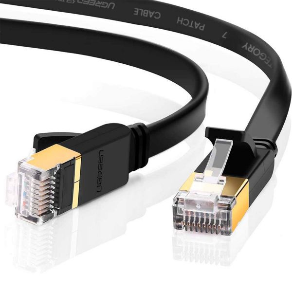 Imagen de Ugreen Cable Ethernet Cat7 U/ftp Flat Negro