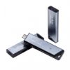 Imagen de Pendrive Adata 128g USBC Metálico Retráctil Silver