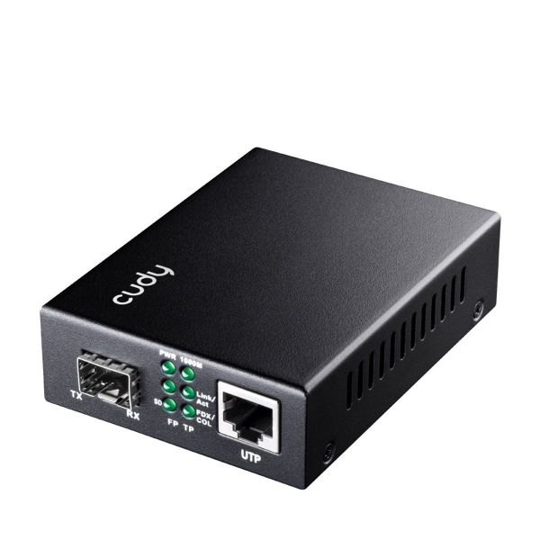 Imagen de Convertidor Cudy Ethernet/sfp Full Duplex Gigabit