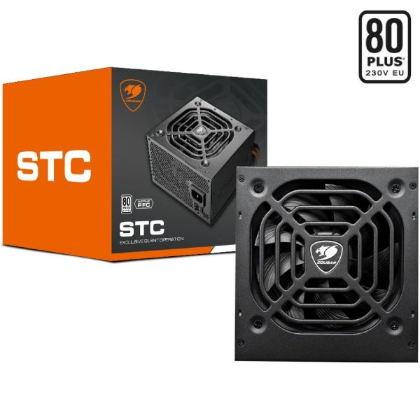 Imagen de Fuente de Poder Cougar 600W 80 Plus White STC600