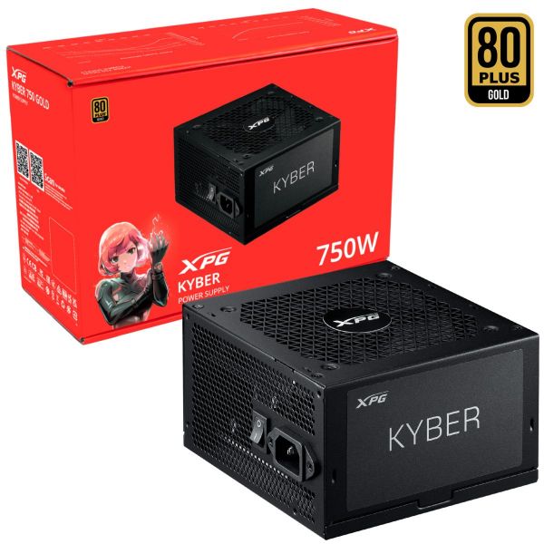 Imagen de Fuente de Poder ADATA 750W 80 Plus Gold ATX 3.1 XPG Kyber