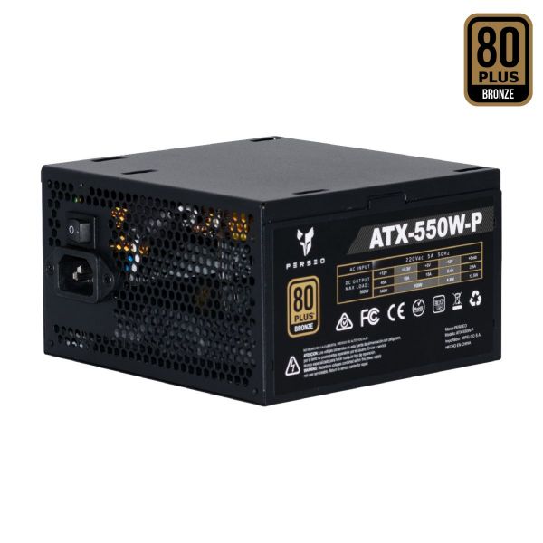 Imagen de Fuente Perseo 550w 80 Plus Bronze