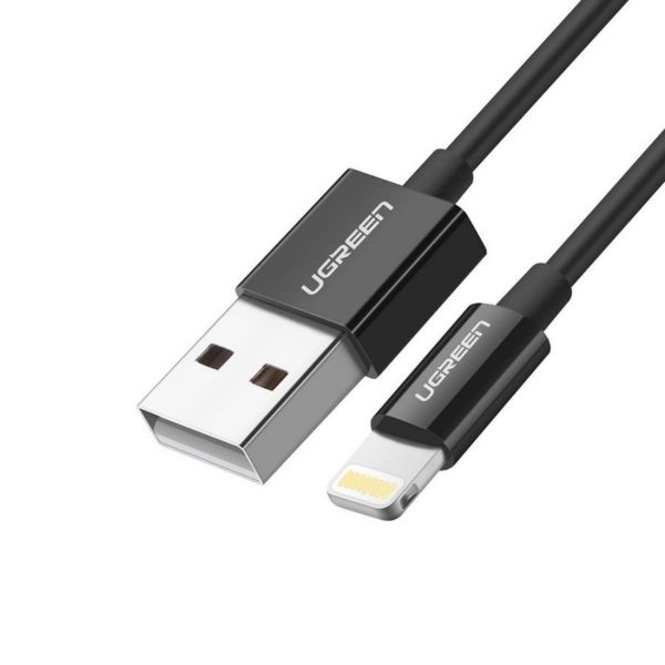 Imagen de Ugreen Cable Lightning A Usb Black 2m