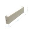 Imagen de Aplique Luz Led Bidireccional P/pared Wh-l
