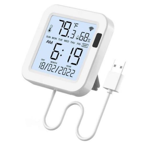 Imagen de Sensor De Temperatura Y Humedad Tuya Smart