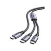 Imagen de Cable Ugreen Tipo C a 2 Tipo C 100W carga múltiple