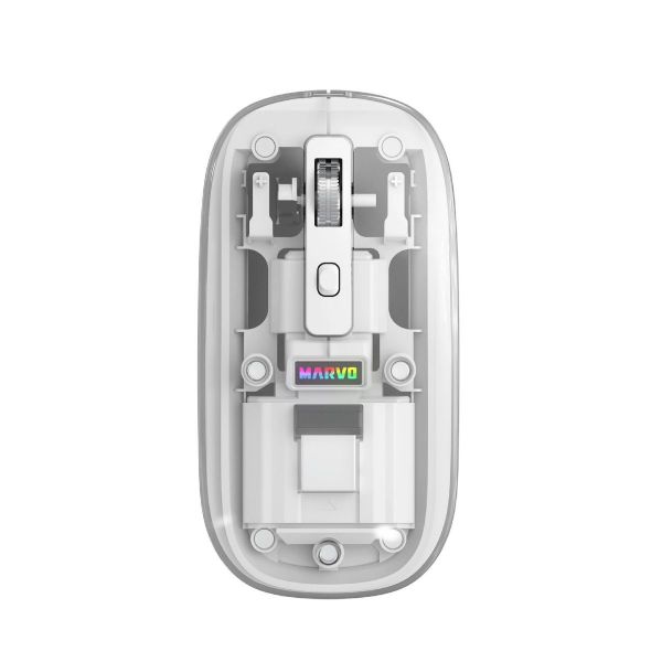 Imagen de Mouse Marvo Inalámbrico M810w Blanco
