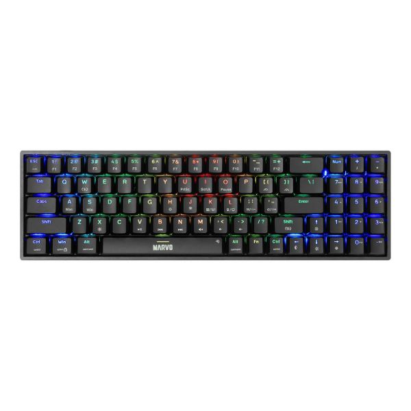 Imagen de Teclado Marvo Mecánico KG956 75% RGB Ingles