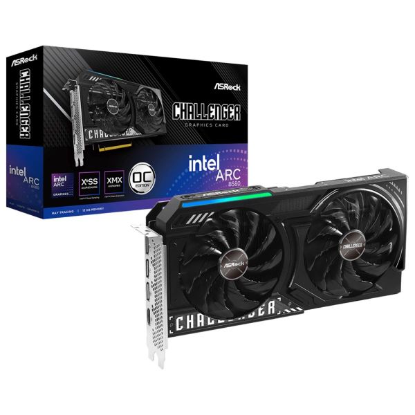 Imagen de Tarjeta De Video Intel B580 Arc 12GB GDDR6 Asrock Challenger
