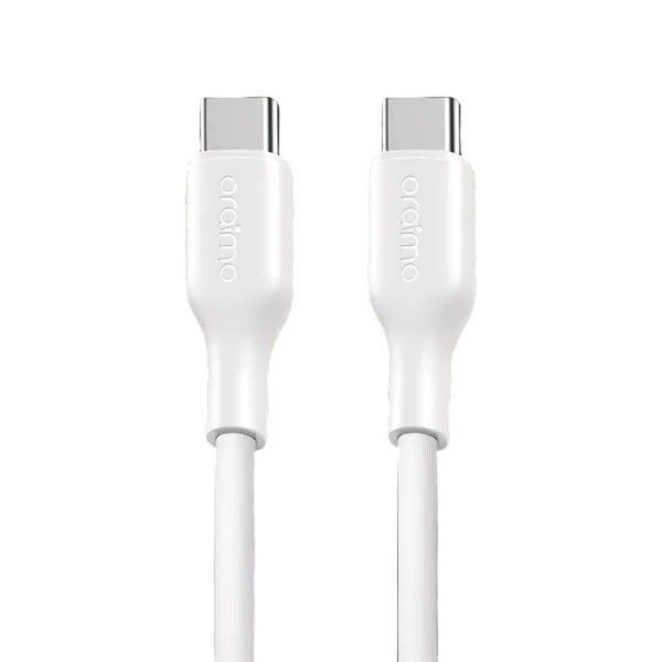 Imagen de Cable Oraimo Tipo-c To Tipo-c 60w 1,5m White