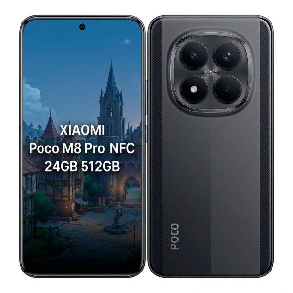 Imagen de Xiaomi POCO M8 Pro 5G NFC 24GB 512GB Snapdragon 7s Hdr10+