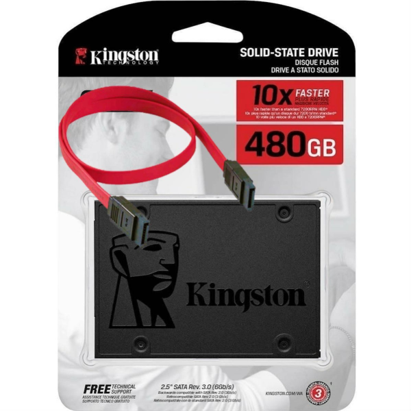 Imagen de Kingston SSD 480gb SATA SA400S37/480G