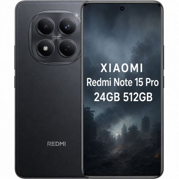 Imagen de Xiaomi Redmi Note 15 Pro 24GB 512GB Cargador Funda 120Hz