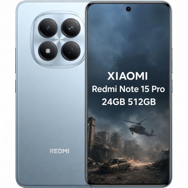 Imagen de Xiaomi Redmi Note 15 Pro 24GB 512GB Cargador Funda 120Hz