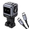 Imagen de Ugreen Cargador Mini Robot 2usb/usb-c 65w