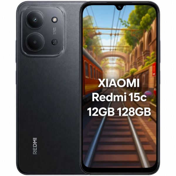 Imagen de Xiaomi Redmi 15C 12GB 128GB Cargador Funda 120Hz