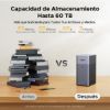 Imagen de Nas Ugreen Dh2300 2 Bahías C/cable HDMI
