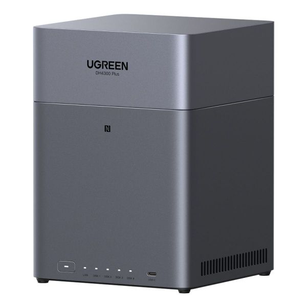 Imagen de Servidor NAS Ugreen DH4300 Plus 4 Bahías 8GB 2.5GbE