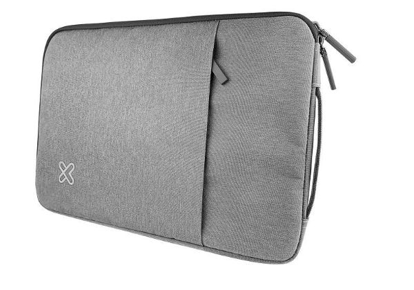 Imagen de Klip Xtreme - Notebook sleeve - 15.6" - Polyester - Granite silver - with Pocket