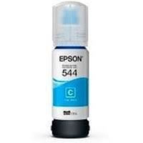 Imagen de Epson 544 - 65 ml - cián - original - recarga de tinta - para EcoTank L1110, L3110, L3150, L5190