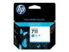 Imagen de HP 711 - 29 ml - cián - original - DesignJet - cartucho de tinta - para DesignJet T100, T120, T120 ePrinter, T125, T130, T520, T520 ePrinter, T525, T530