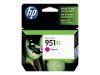 Imagen de HP 951XL - 17 ml - Alto rendimiento - magenta - original - cartucho de tinta - para Officejet Pro 251, 276, 8100, 8600, 8600 N911, 8610, 8615, 8616, 8620, 8625, 8630, 8640