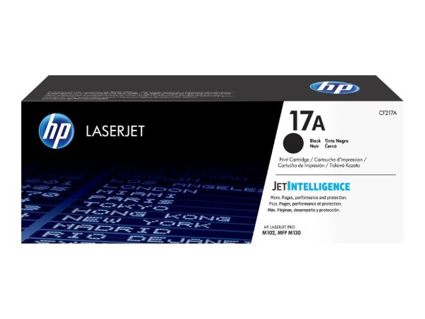 Imagen de HP 17A Toner Original Negro LaserJet(CF217A)