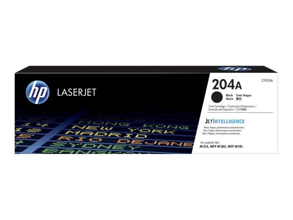 Imagen de HP 204A Toner Original Negro LaserJet(CF510A)
