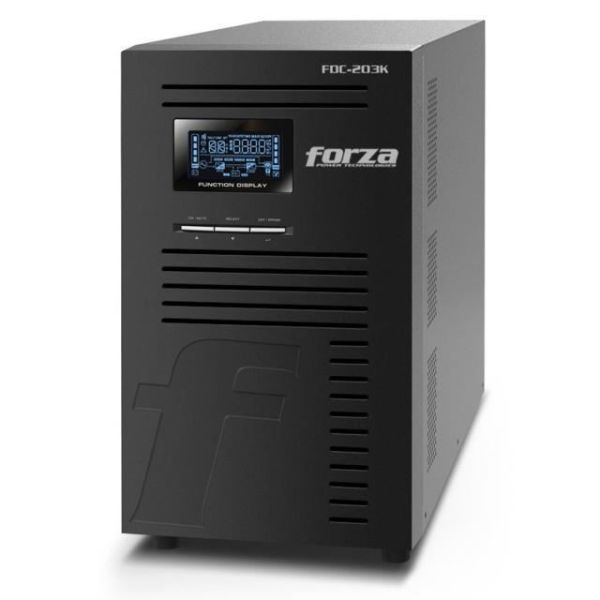 Imagen de Forza - UPS - On-line - 3000 Watt - Entrada 200-240VCA - Salida 200/208/220/230/240VCA - 3000VA PF1