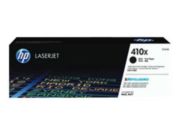 Imagen de HP 410X - Alto rendimiento - negro - original - LaserJet - cartucho de tóner (CF410X) - para Color LaserJet Pro M452, MFP M377, MFP M477