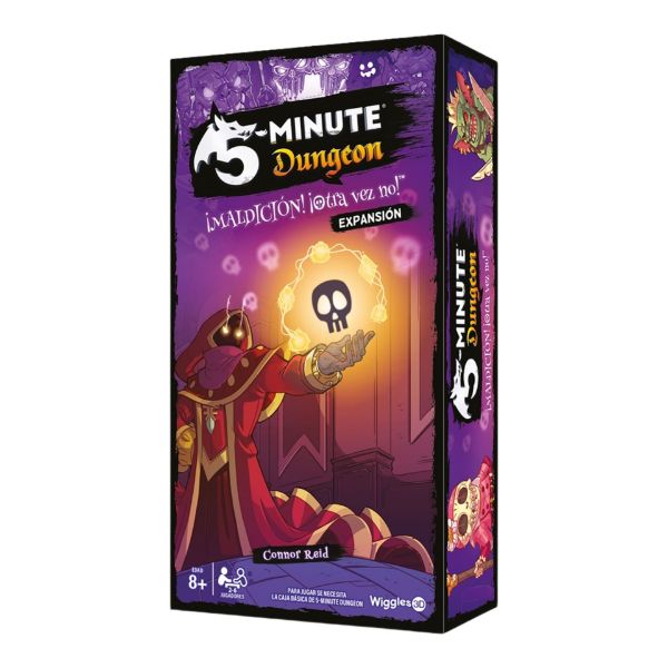 Imagen de Juego De Mesa Asmodee 5 Minute Dungeon: ¡Maldición! ¡Otra vez no! +8