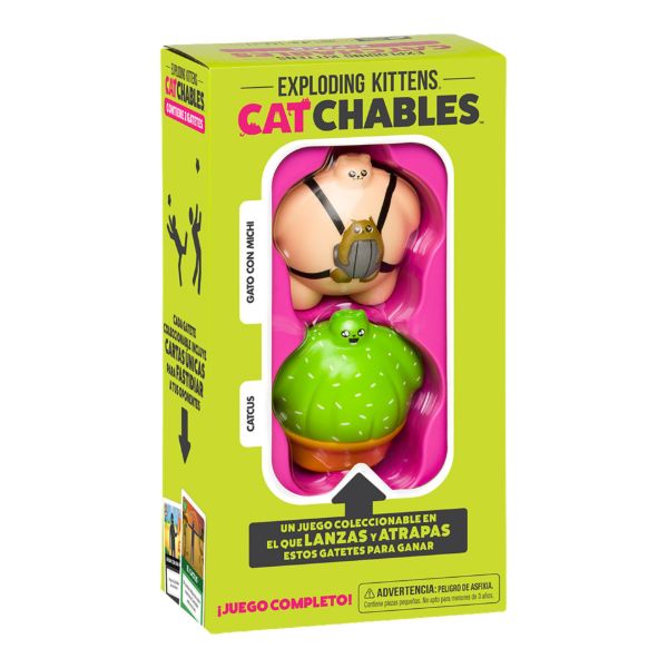 Imagen de Juego De Mesa Asmodee Exploding Kittens: Catchables 2 Pack 2 +8