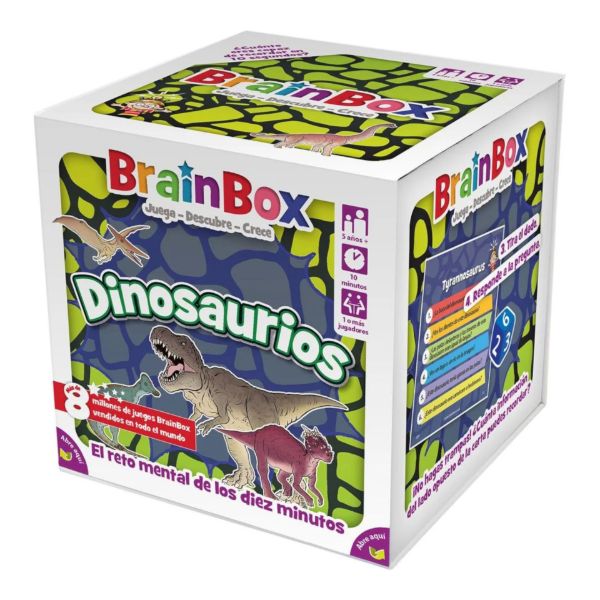 Imagen de Juego De Mesa Asmodee BrainBox Dinosaurios +5