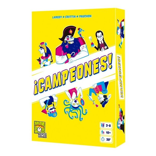 Imagen de Juego De Mesa Asmodee Campeones +10
