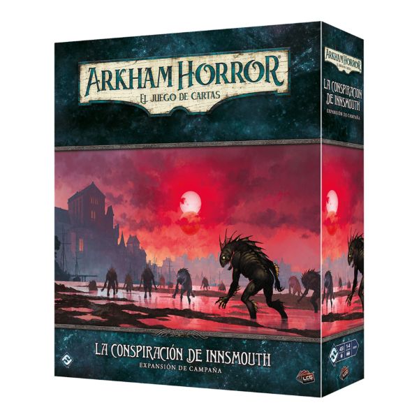 Imagen de Juego De Mesa Asmodee Arkham Horror Innsmouth +14