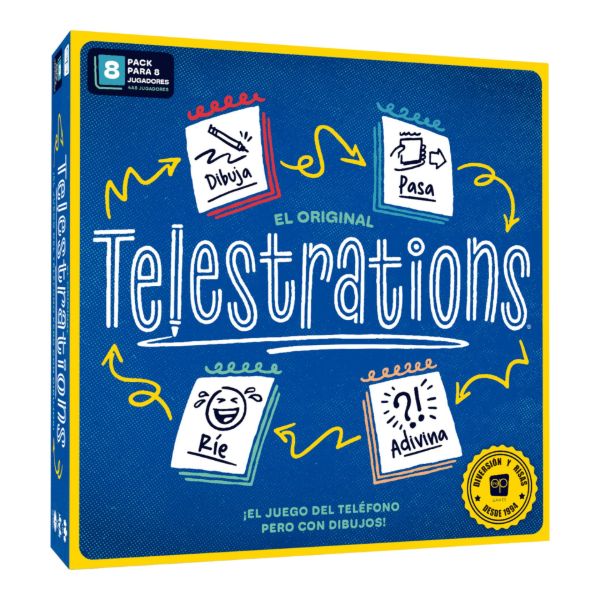 Imagen de Juego De Mesa Asmodee Telestrations Refresh +10