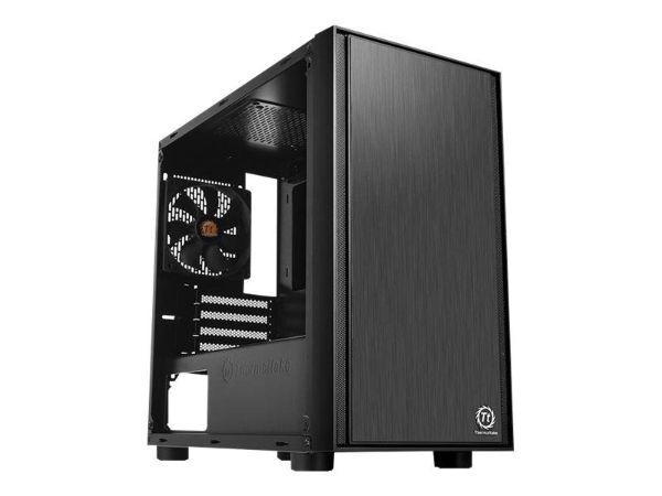 Imagen de Thermaltake Versa H17 - Torre - micro ATX - sin fuente de alimentación (PS/2) - negro - USB/Audio