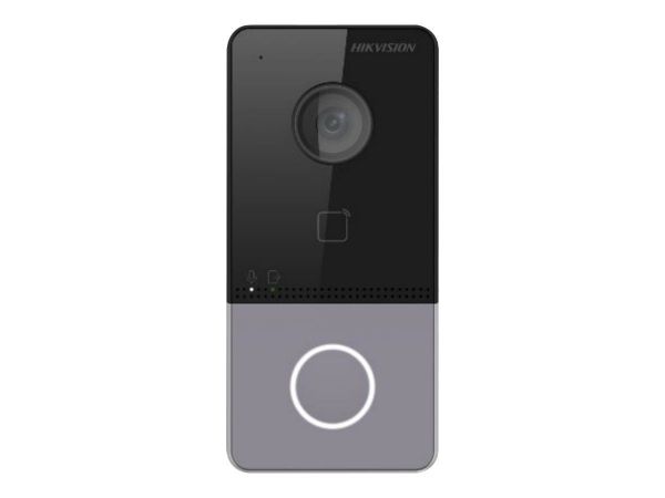 Imagen de Hikvision DS-KV6113-WPE1 - Terminal de control de acceso con cámara - inalámbrico, cableado - Wi-Fi - 2.4 Ghz - 10/100 Ethernet