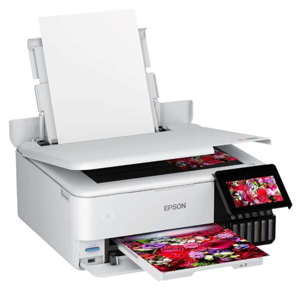 Imagen de Epson EcoTank L8160 Blanco Multifunción – C11CJ20403DA