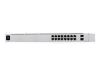 Imagen de Ubiquiti UniFi Switch USW-16-POE - Conmutador - Gestionado - 16 x 10/100/1000 (8 PoE+) + 2 x Gigabit SFP - sobremesa, montaje en rack - PoE+ (42 W)