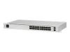 Imagen de Ubiquiti UniFi Switch USW-24-POE - Conmutador - Gestionado - 24 x 10/100/1000 (16 PoE+) + 2 x Gigabit SFP - sobremesa, montaje en rack - PoE++ (95 W)