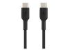 Imagen de Belkin BOOST CHARGE - Cable USB - USB-C (M) a USB-C (M) - 1 m - negro