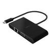 Imagen de Belkin - Multimedia and charge adapter - USB-C - VGA, HDMI - GigE