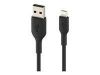 Imagen de Belkin BOOST CHARGE - Cable Lightning - Lightning (M) a USB (M) - 1 m - negro - para Apple 10.5-inch iPad Pro; 12.9-inch iPad Pro (2nd generation); iPhone 11, 11 Pro, 11 Pro Max, 8, XR, XS, XS Max