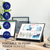 Imagen de Monitor ViewSonic TD1655 LED 15.6" Táctil FullHD(1080p)HDMI USB-C Audio
