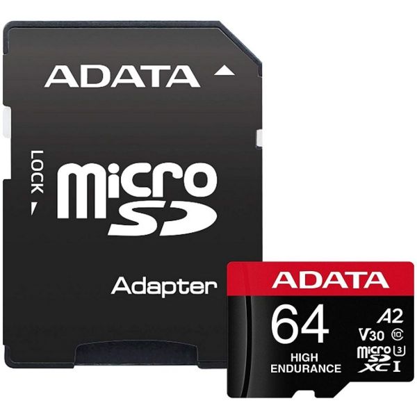 Imagen de Memoria Adata Microsdxc Uhs-i 64gb U3 V30 C10 A2