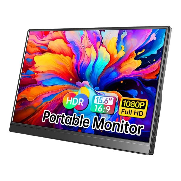 Imagen de Monitor Portable WCV Pm1563 15,6'' 1080p Soporte Integrado