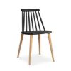 Imagen de Silla Windsor Negra